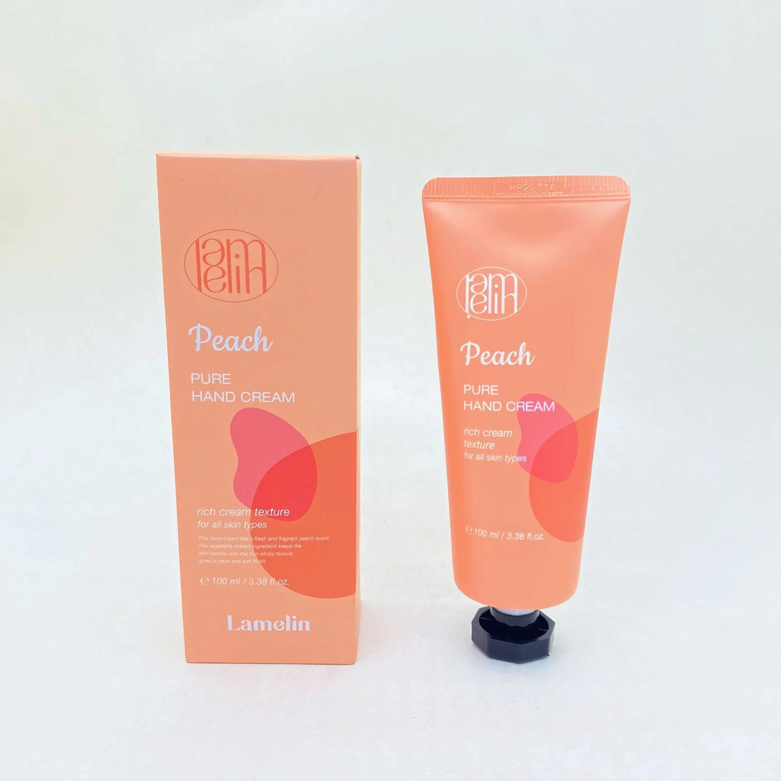 Lamelin Pure Hand Cream Peach Крем для рук с персиком 100 мл 1 Lamelin Pure Hand Cream Peach Крем для рук с персиком 100 мл 1