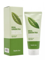 FarmStay Real Green Tea Deep Clear Peeling Gel Пилинг-скатка для лица с экстрактом зеленого чая 100мл 2