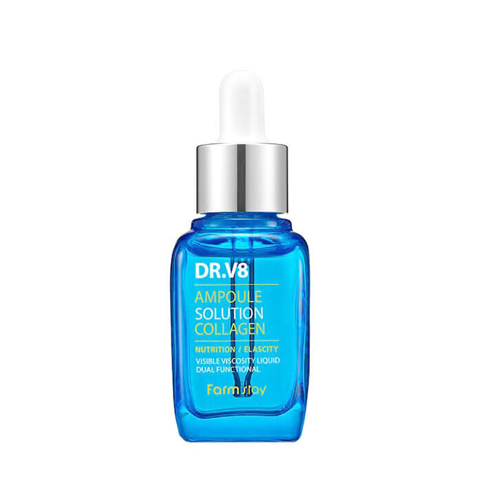 FarmStay DR.V8 Ampoule Solution Collagen Ампульная сыворотка для лица сколлагеном 30мл 1 FarmStay DR.V8 Ampoule Solution Collagen Ампульная сыворотка для лица сколлагеном 30мл 1