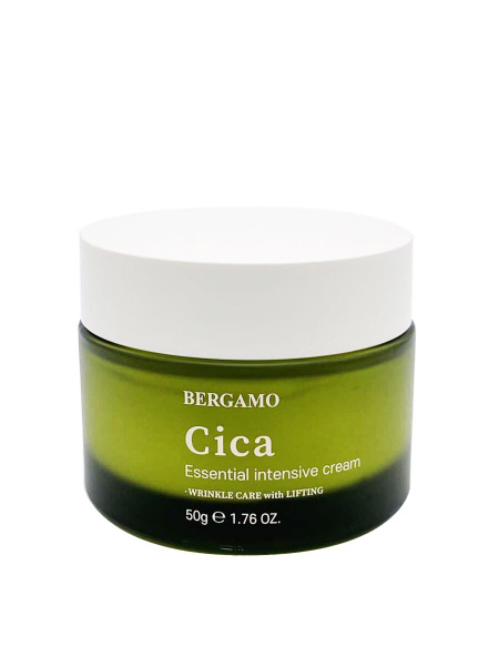 Bergamo Cica Essential Intensive Cream Успокаивающий крем для лица с экстрактом центеллы азиатской 50 мл 1 Bergamo Cica Essential Intensive Cream Успокаивающий крем для лица с экстрактом центеллы азиатской 50 мл 1