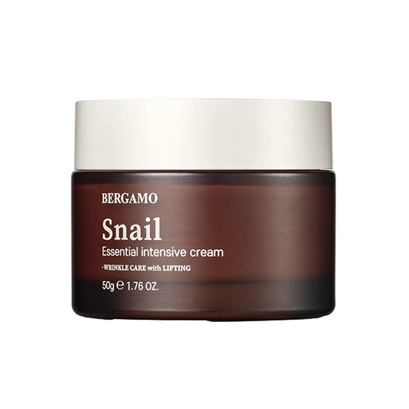 Bergamo Snail Essential Intensive Cream Крем для лица с муцином улитки 50 мл 1 Bergamo Snail Essential Intensive Cream Крем для лица с муцином улитки 50 мл 1