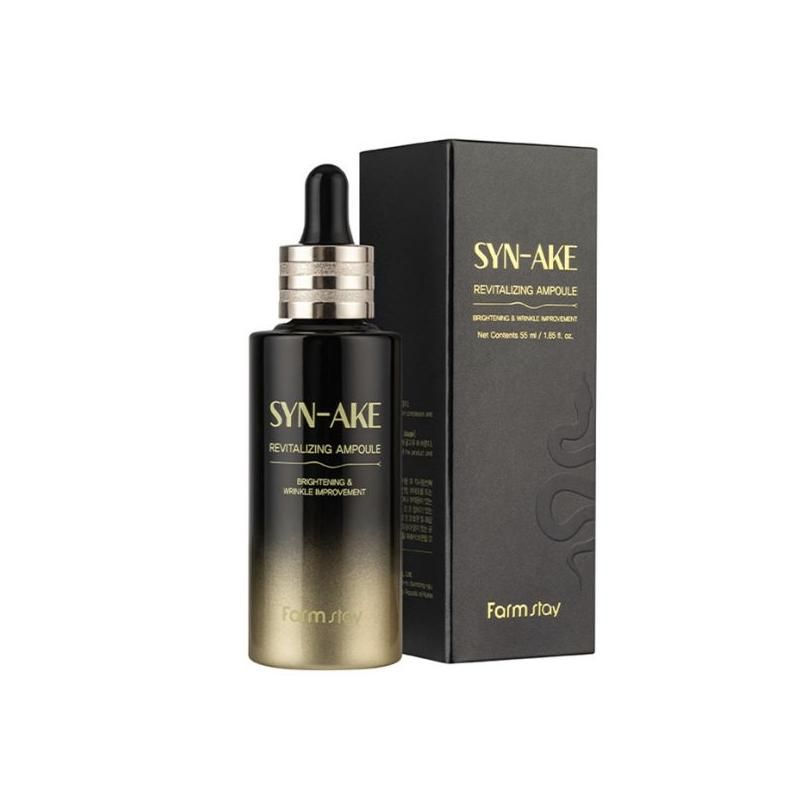 FarmStay Syn-Ake Revitalizing Ampoule Ампульная сыворотка для лица со змеиным пептидом 55 мл 1 FarmStay Syn-Ake Revitalizing Ampoule Ампульная сыворотка для лица со змеиным пептидом 55 мл 1