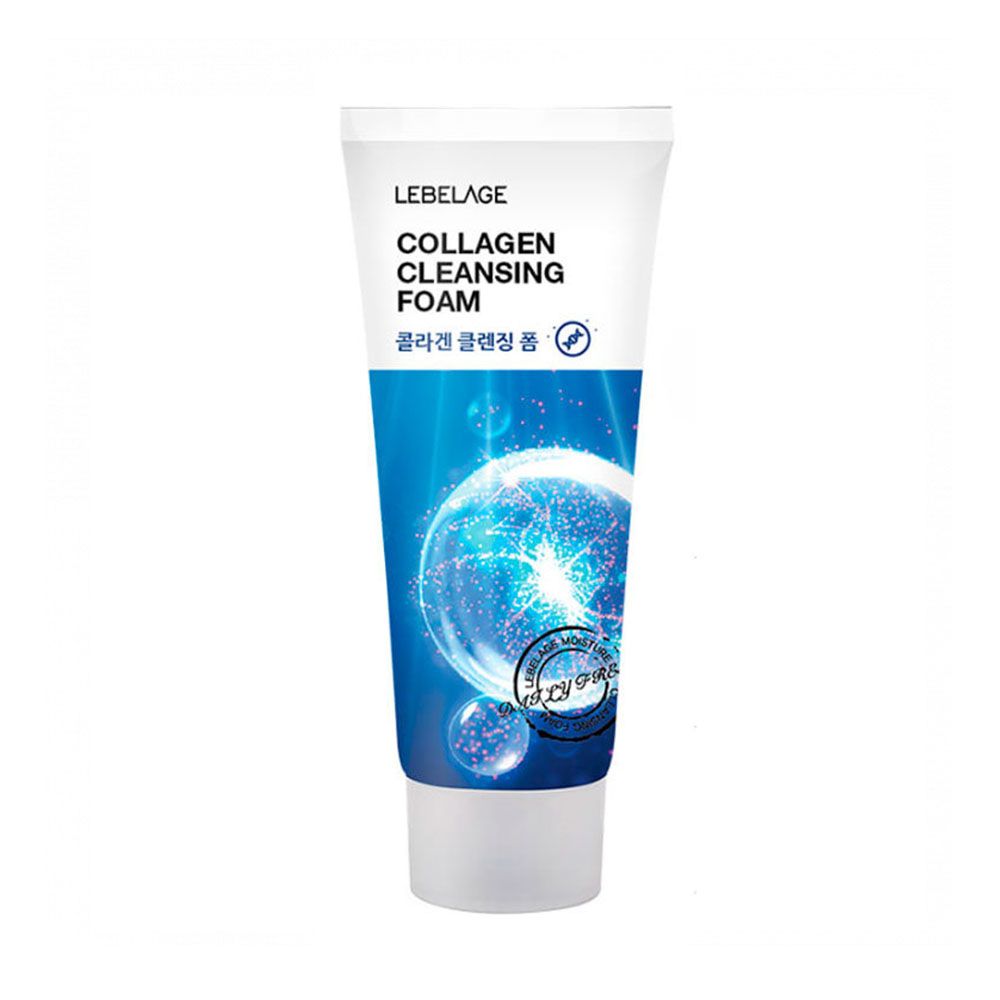 Lebelage Cleansing Foam Collagen Пенка для умывания с коллагеном 100мл 1 Lebelage Cleansing Foam Collagen Пенка для умывания с коллагеном 100мл 1