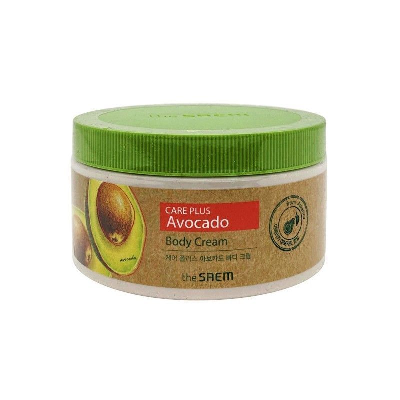 The Saem Care Plus Avocado Body Cream Крем для тела с экстрактом авокадо 300мл 1 The Saem Care Plus Avocado Body Cream Крем для тела с экстрактом авокадо 300мл 1