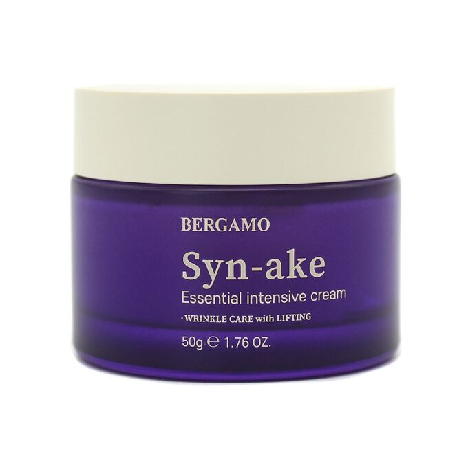 Bergamo Syn-Ake Essential Intensive Cream Антивозрастной крем со змеиным пептидом 50мл 1 Bergamo Syn-Ake Essential Intensive Cream Антивозрастной крем со змеиным пептидом 50мл 1