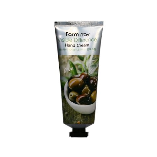 FarmStay Visible Difference Hand Cream Olive Крем для рук с маслом оливы 100мл 1 FarmStay Visible Difference Hand Cream Olive Крем для рук с маслом оливы 100мл 1