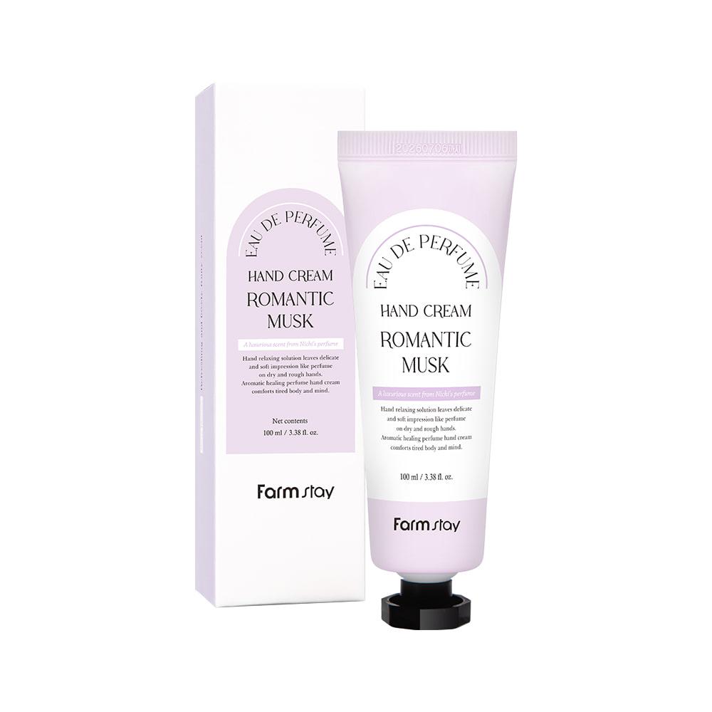 FarmStay EAU DE Perfume Hand Cream Romantic Musk Парфюмированный крем для рук с экстрактом вечерней примулы 100 мл 1 FarmStay EAU DE Perfume Hand Cream Romantic Musk Парфюмированный крем для рук с экстрактом вечерней примулы 100 мл 1