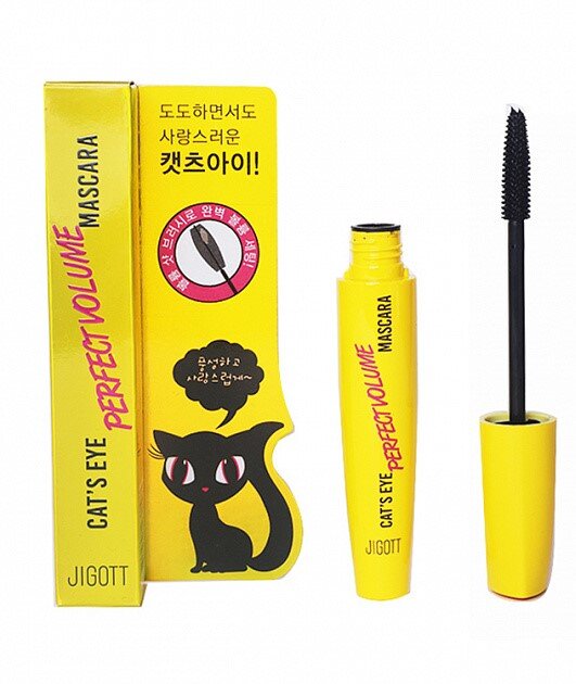 Jigott Cats Eye Perfect Volume Mascara Тушь для объема ресниц 1 Jigott Cats Eye Perfect Volume Mascara Тушь для объема ресниц 1