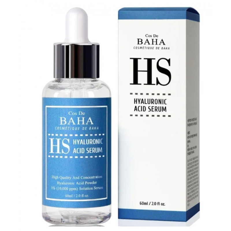 Cos De Baha Pure Hyaluronic Acid Serum Увлажняющая сыворотка с гиалуроновой кислотой 60 мл 1 Cos De Baha Pure Hyaluronic Acid Serum Увлажняющая сыворотка с гиалуроновой кислотой 60 мл 1