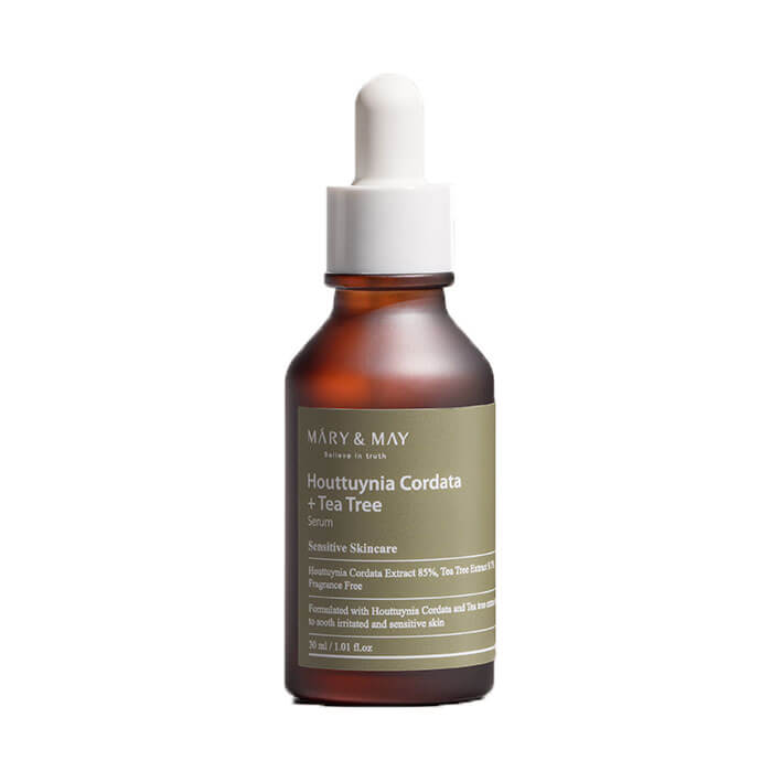 Mary&May Houttuynia Cordata + Tea Tree Serum Сыворотка для лица с экстрактом хауттюйнии и чайного дерева 30мл 1 Mary&May Houttuynia Cordata + Tea Tree Serum Сыворотка для лица с экстрактом хауттюйнии и чайного дерева 30мл 1