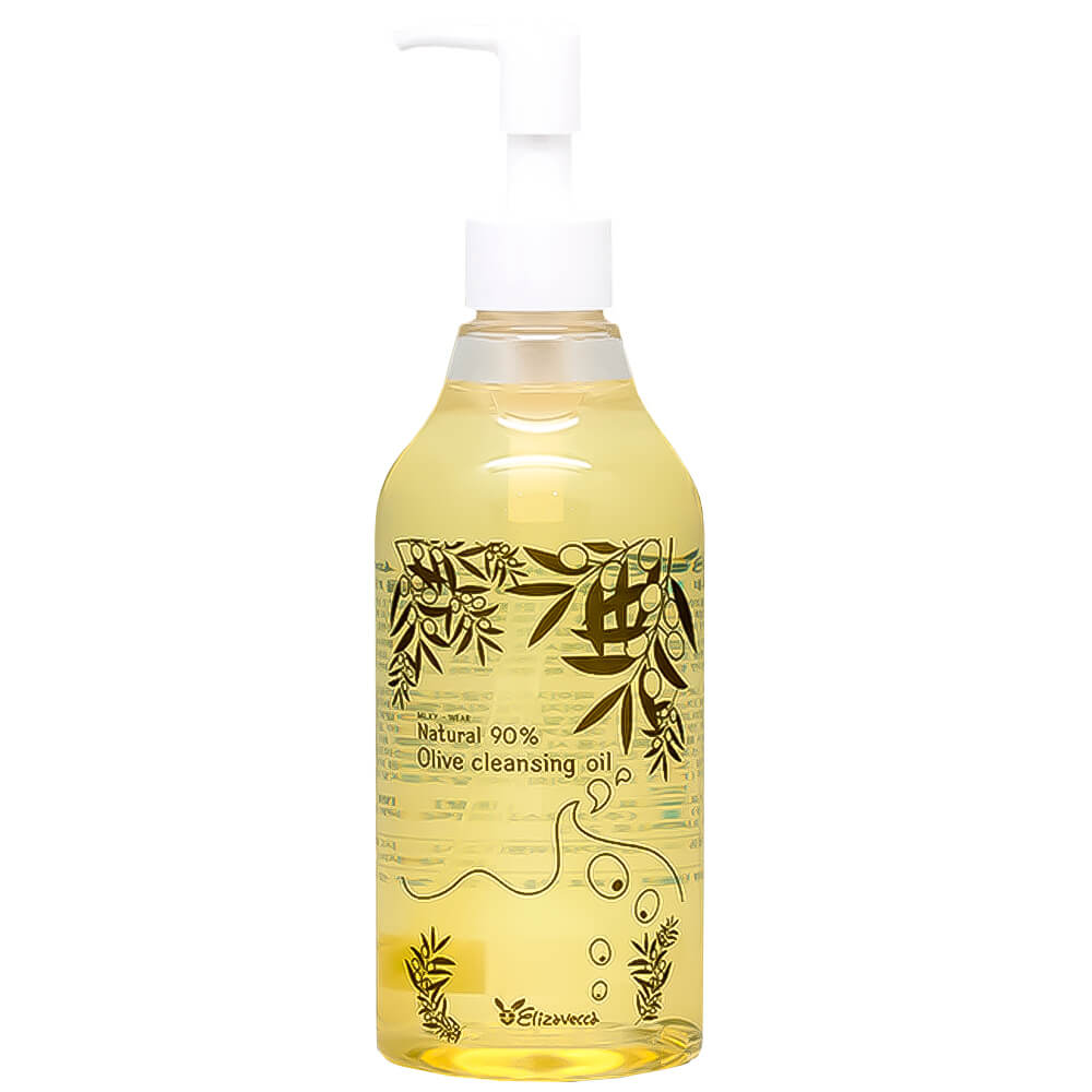 Elizavecca Natural 90% Olive Cleansing Oil Гидрофильное масло с маслом оливы 300мл 1 Elizavecca Natural 90% Olive Cleansing Oil Гидрофильное масло с маслом оливы 300мл 1