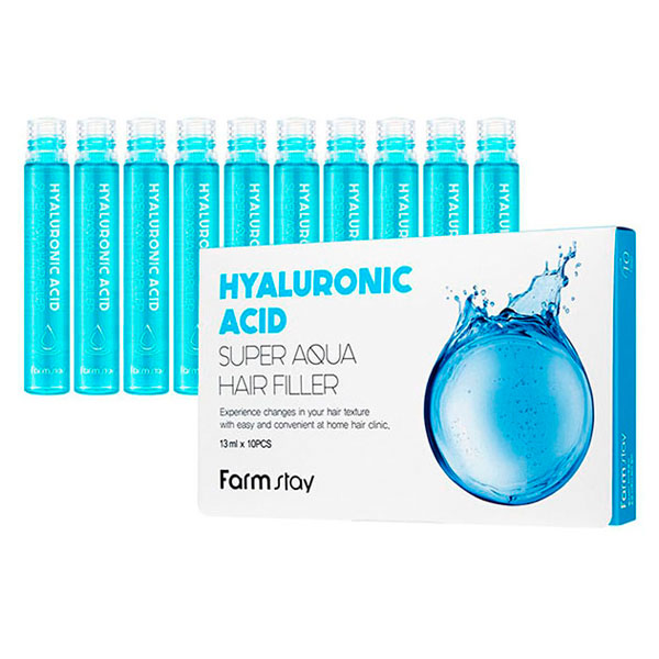 FarmStay Hyaluronic Acid Super Aqua Hair Filler Увлажняющий филлер для волос с гиалуроновой кислотой 13мл 1 FarmStay Hyaluronic Acid Super Aqua Hair Filler Увлажняющий филлер для волос с гиалуроновой кислотой 13мл 1