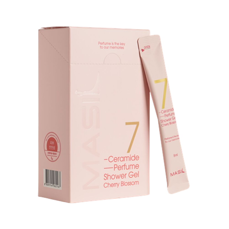 Masil 7 Ceramide Perfume Shower Gel Cherry Blossom Парфюмированный гель для душа с церамидами саше 8 мл 1 Masil 7 Ceramide Perfume Shower Gel Cherry Blossom Парфюмированный гель для душа с церамидами саше 8 мл 1