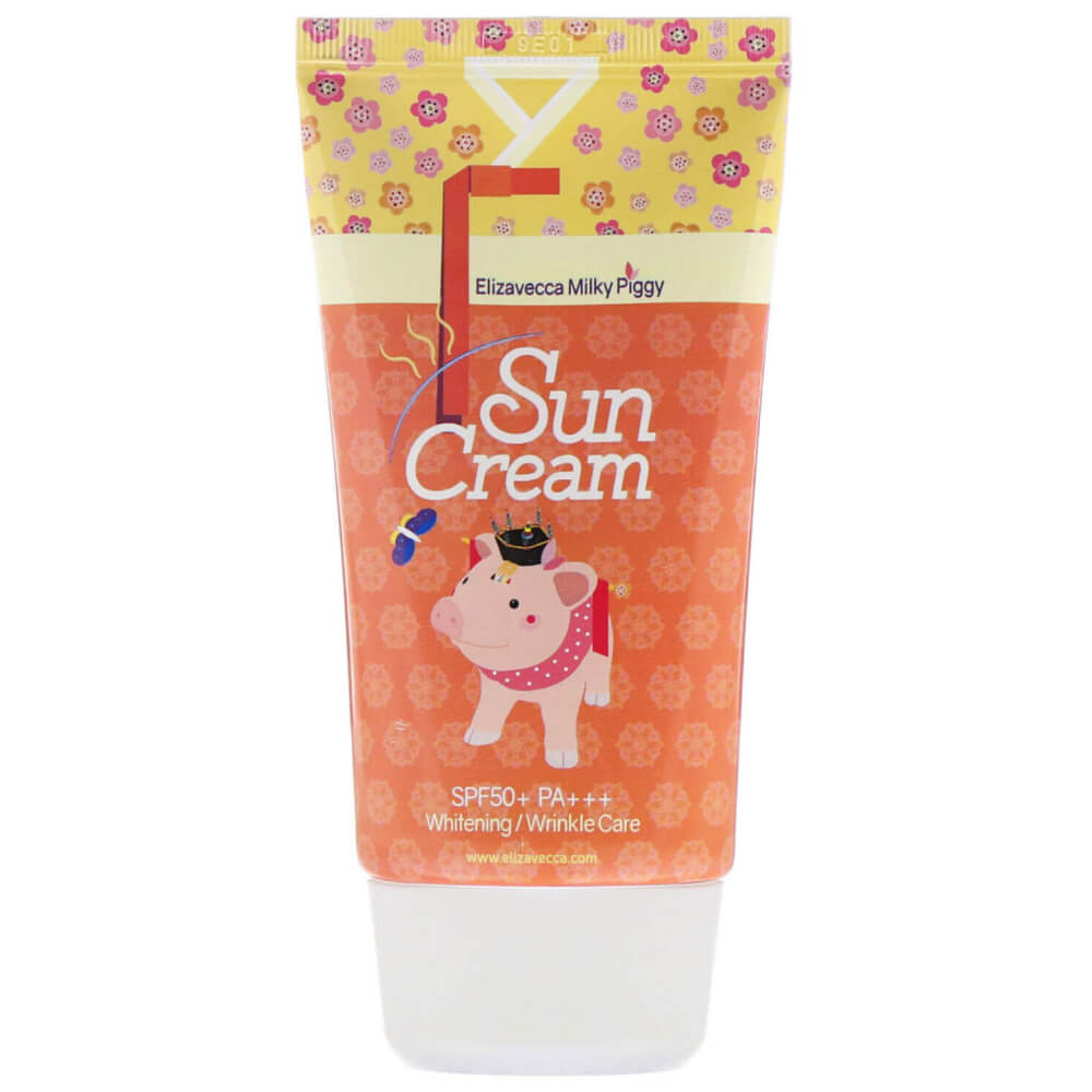 Elizavecca Milky Piggy Sun Cream SPF50+ PA+++ Солнцезащитный крем с коллагеном 50мл 1 Elizavecca Milky Piggy Sun Cream SPF50+ PA+++ Солнцезащитный крем с коллагеном 50мл 1