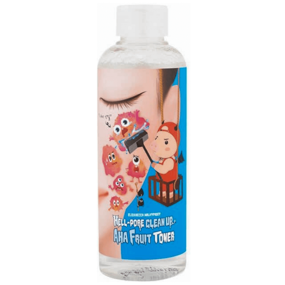 Elizavecca Hell-Pore Clean Up Aha Fruit Toner Тонер-пилинг с фруктовыми кислотами 200мл 1 Elizavecca Hell-Pore Clean Up Aha Fruit Toner Тонер-пилинг с фруктовыми кислотами 200мл 1