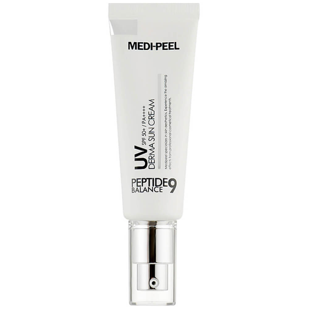 Medi-Peel Peptide 9 Balance UV Derma Sun Cream SPF50+ PA++++ Антивозрастной солнцезащитный крем 50мл 1 Medi-Peel Peptide 9 Balance UV Derma Sun Cream SPF50+ PA++++ Антивозрастной солнцезащитный крем 50мл 1