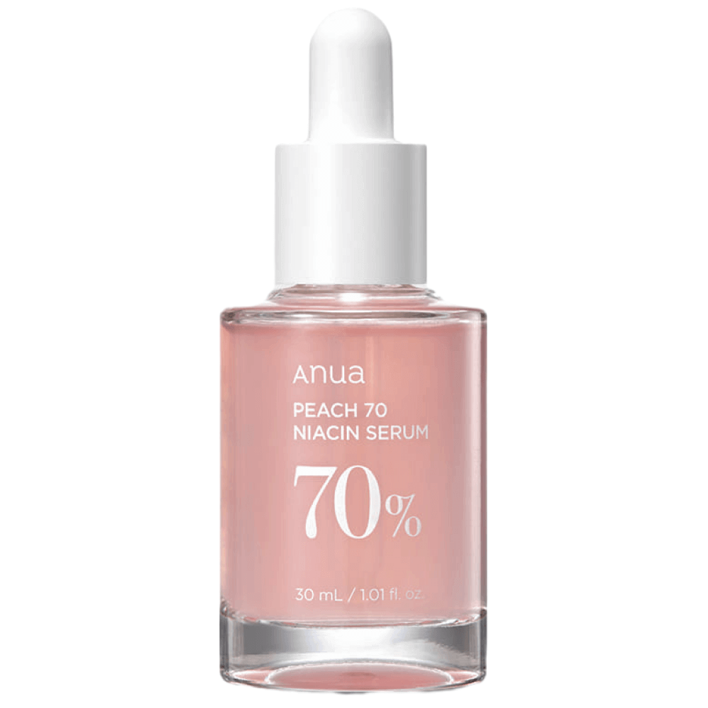ANUA Peach 70% Niacin Serum Сыворотка тонизирующая для лица с экстрактом персика и ниацинамидом 30мл 1 ANUA Peach 70% Niacin Serum Сыворотка тонизирующая для лица с экстрактом персика и ниацинамидом 30мл 1