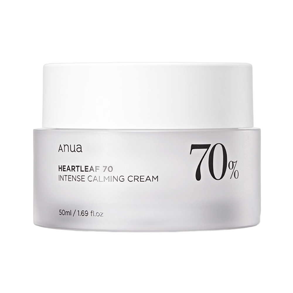 Anua Heartleaf 70% Intense Calming Cream Интенсивный барьерный крем на основе хауттюйнии 50мл 1 Anua Heartleaf 70% Intense Calming Cream Интенсивный барьерный крем на основе хауттюйнии 50мл 1