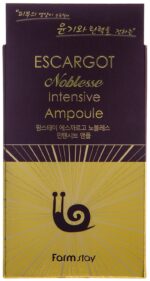 FarmStay Escargot Noblesse Intensive Ampoule Многофункциональная сыворотка для лица с муцином улитки 250 мл 1