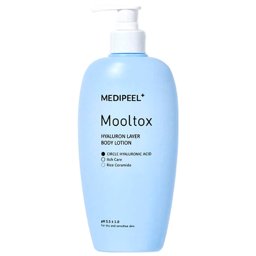 Medi-Peel Mooltox Hyaluron Layer Body Lotion Гидрирующий аква-лосьон для тела 400мл 1 Medi-Peel Mooltox Hyaluron Layer Body Lotion Гидрирующий аква-лосьон для тела 400мл 1