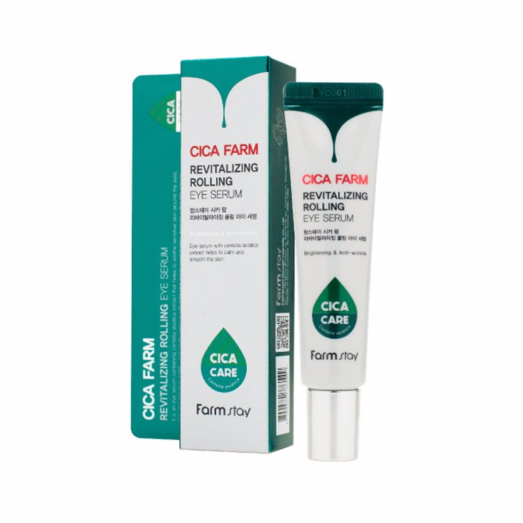 FarmStay Cica Farm Revitalizing Rolling Eye Serum Роллер для кожи вокруг глаз 25мл 1 FarmStay Cica Farm Revitalizing Rolling Eye Serum Роллер для кожи вокруг глаз 25мл 1