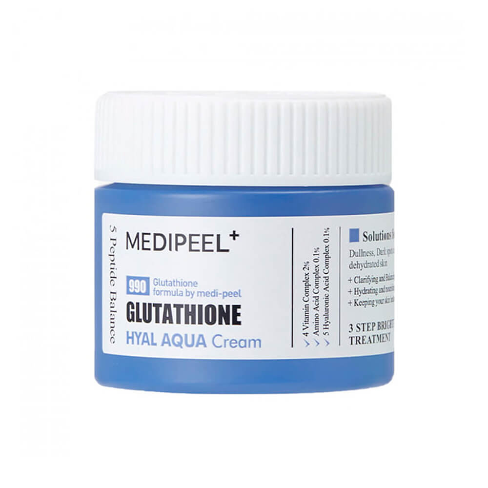 Medi-Peel Glutathione Hyal Aqua Cream Увлажняющий витаминный крем-гель для сияния кожи лица 50мл 1 Medi-Peel Glutathione Hyal Aqua Cream Увлажняющий витаминный крем-гель для сияния кожи лица 50мл 1