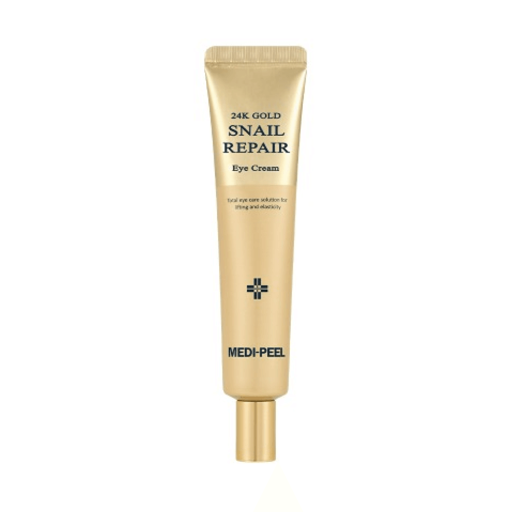 Medi-Peel 24K Gold Snail Repair Eye Cream Регенерирующий крем для век с золотом и муцином улитки 40 мл 1 Medi-Peel 24K Gold Snail Repair Eye Cream Регенерирующий крем для век с золотом и муцином улитки 40 мл 1