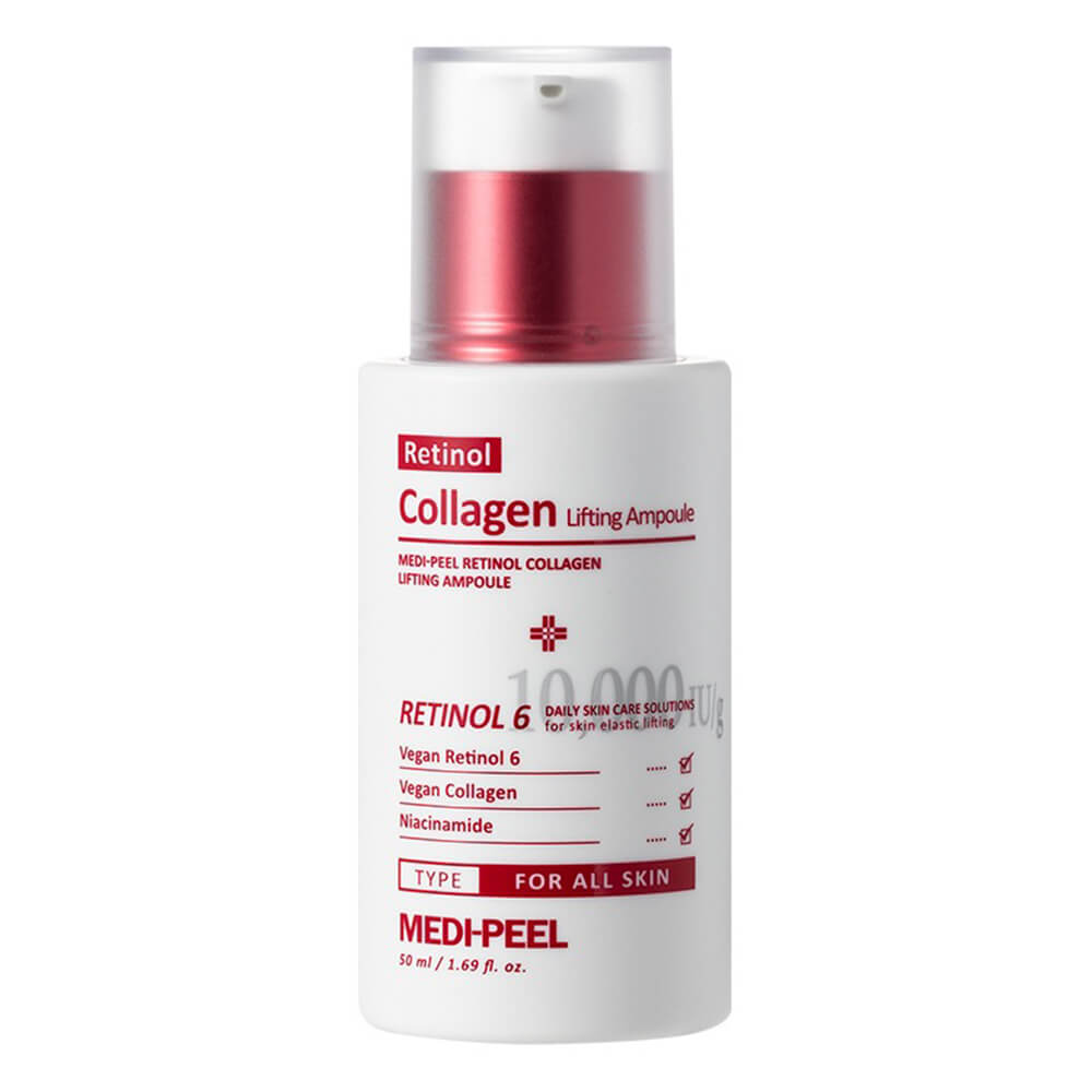Medi-Peel Retinol Collagen Lifting Ampoule Лифтинг-ампула для лица с ретинолом и коллагеном 50мл 1 Medi-Peel Retinol Collagen Lifting Ampoule Лифтинг-ампула для лица с ретинолом и коллагеном 50мл 1
