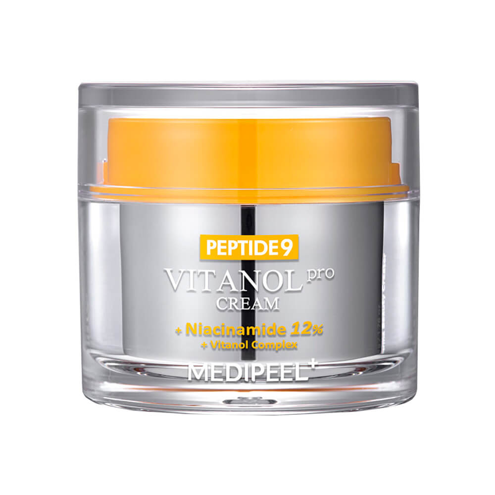 Medi-Peel Peptide 9 Vitanol PRO Cream Лифтинг-крем для лица с пептидами и 12 %ниацинамида для ровного тона 50мл 1 Medi-Peel Peptide 9 Vitanol PRO Cream Лифтинг-крем для лица с пептидами и 12 %ниацинамида для ровного тона 50мл 1