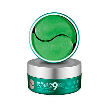 Medi-Peel Hyaluron Cica Peptide 9 Ampoule Eye Patch Успокаивающие гидрогелевые патчи с пептидами (60шт) 1 Medi-Peel Hyaluron Cica Peptide 9 Ampoule Eye Patch Успокаивающие гидрогелевые патчи с пептидами (60шт) 1