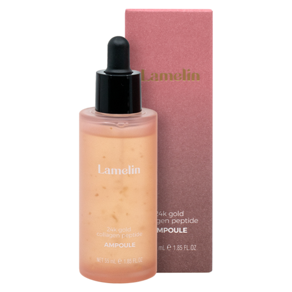 Lamelin 24K Gold Collagen Peptide Ampoule Антивозрастная сыворотка для лица с коллагеном и пептидом 55 мл 1 Lamelin 24K Gold Collagen Peptide Ampoule Антивозрастная сыворотка для лица с коллагеном и пептидом 55 мл 1