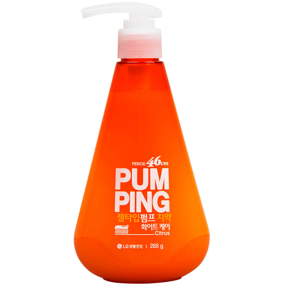 Perioe Pumping Toothpaste Citrus Отбеливающая зубная паста с цитрусами 285 мл 1 Perioe Pumping Toothpaste Citrus Отбеливающая зубная паста с цитрусами 285 мл 1