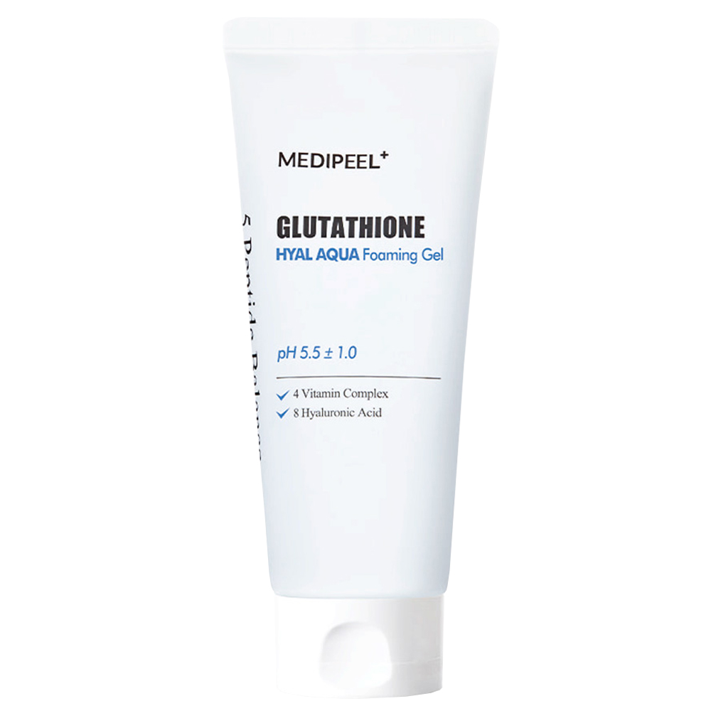 Medi-Peel Glutathione Hyal Aqua Foaming Gel Cleanser Увлажняющий гель-пенка для умывания 150 мл 1 Medi-Peel Glutathione Hyal Aqua Foaming Gel Cleanser Увлажняющий гель-пенка для умывания 150 мл 1