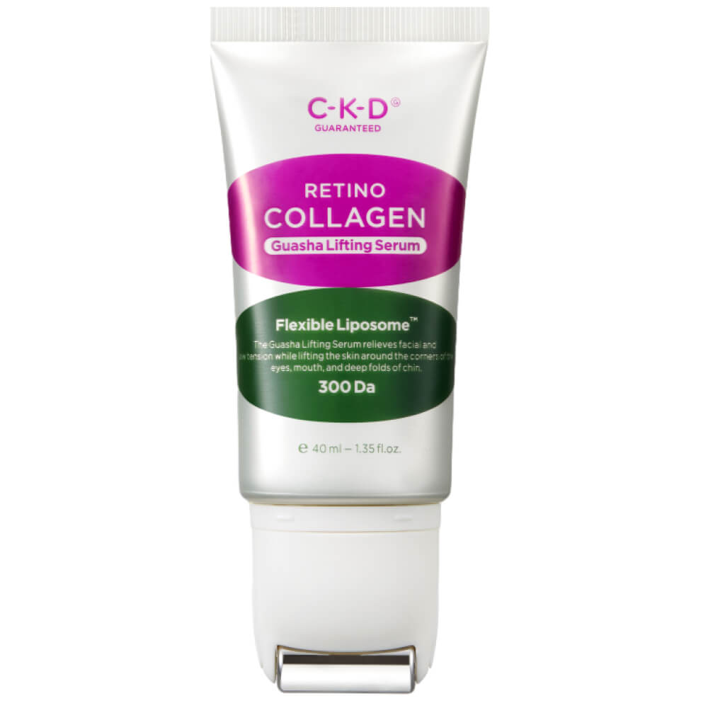 CKD Retino Collagen Guasha Lifting Serum Коллагеновая сыворотка с роликовым массажёром 40 мл 1 CKD Retino Collagen Guasha Lifting Serum Коллагеновая сыворотка с роликовым массажёром 40 мл 1