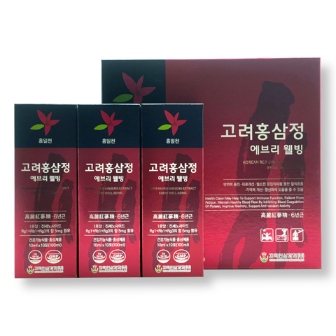 KOREAN RED GINSENG EXTRACT EVERY WELL BEING Пищевая добавка для здоровья c экстрактом Корейского красного женьшеня (10мл * 30шт) 1 KOREAN RED GINSENG EXTRACT EVERY WELL BEING Пищевая добавка для здоровья c экстрактом Корейского красного женьшеня (10мл * 30шт) 1