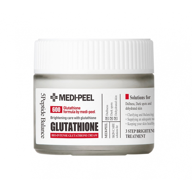 Medi-Peel Bio Intense Glutathione White Cream Крем против пигментации с глутатионом 50 мл 1 Medi-Peel Bio Intense Glutathione White Cream Крем против пигментации с глутатионом 50 мл 1