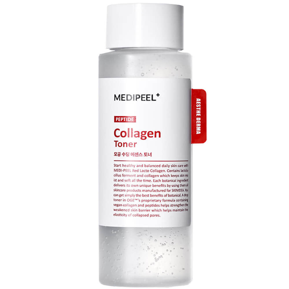 Medi-Peel Red Lacto Collagen Soothing Essence Toner Успокаивающий тонер с коллагеном 200 мл 1 Medi-Peel Red Lacto Collagen Soothing Essence Toner Успокаивающий тонер с коллагеном 200 мл 1