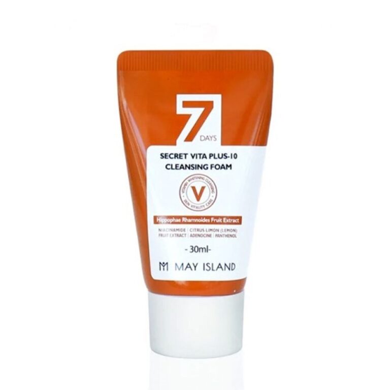 May Island 7 Days Secret Vita Plus-10 Cleansing Foam Витаминизирующая пенка для умывания 30 мл 1