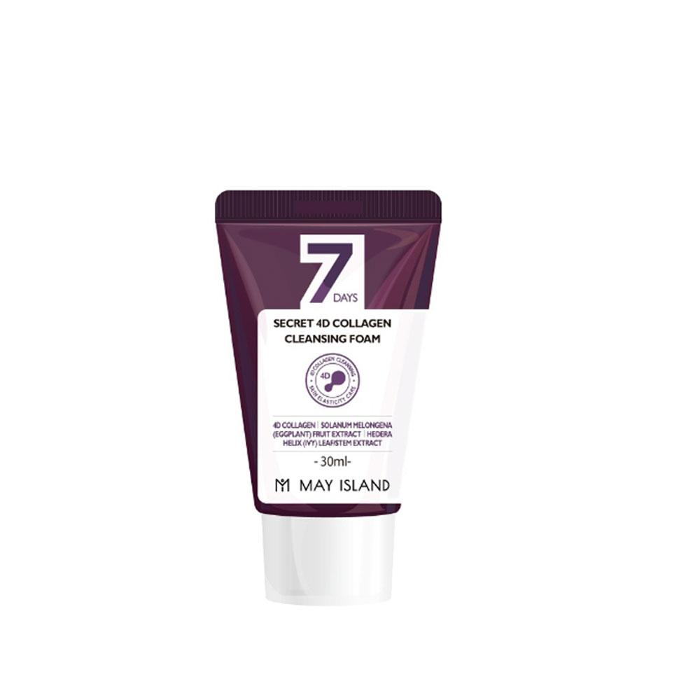 May Island 7 Days Secret 4D Collagen Cleansing Foam Очищающая пенка с 4 видами коллагена 30 мл 1 May Island 7 Days Secret 4D Collagen Cleansing Foam Очищающая пенка с 4 видами коллагена 30 мл 1