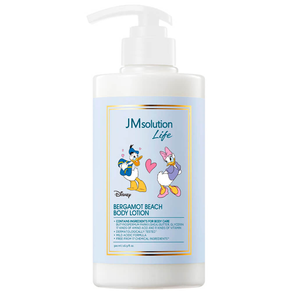 JMsolution Life Disney Bergamot Beach Body Lotion Увлажняющий парфюмированный лосьон для тела 500 мл 1 JMsolution Life Disney Bergamot Beach Body Lotion Увлажняющий парфюмированный лосьон для тела 500 мл 1