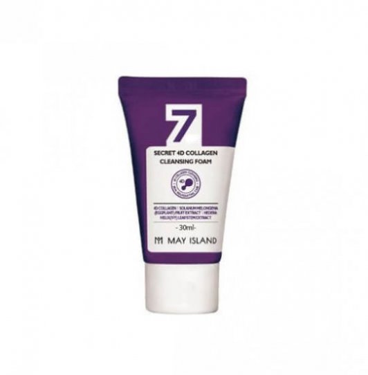 May Island 7 Days Secret 4D Hyaluronic Cleansing Foam Очищающая пенка с гиалуроновой кислотой 30 мл 1