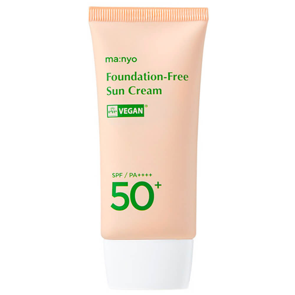Manyo Foundanation-Free Sun Cream SPF 50+ PA++++ Лёгкая тональная основа с высоким фактором SPF 50 мл 1 Manyo Foundanation-Free Sun Cream SPF 50+ PA++++ Лёгкая тональная основа с высоким фактором SPF 50 мл 1