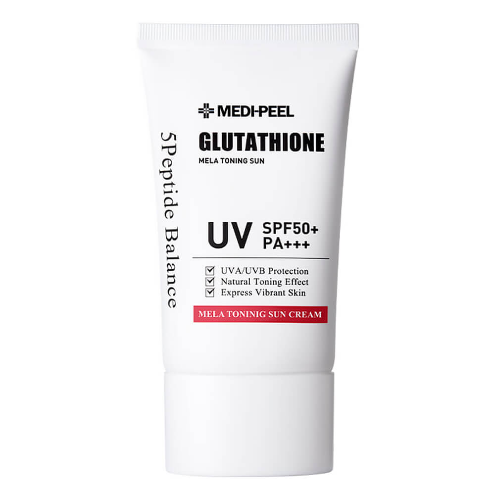 Medi-Peel Bio-Intense Glutathione Mela Toning Sun Cream SPF50+ PA++++ Солнцезащитный крем с глутатионом 50 мл 1 Medi-Peel Bio-Intense Glutathione Mela Toning Sun Cream SPF50+ PA++++ Солнцезащитный крем с глутатионом 50 мл 1