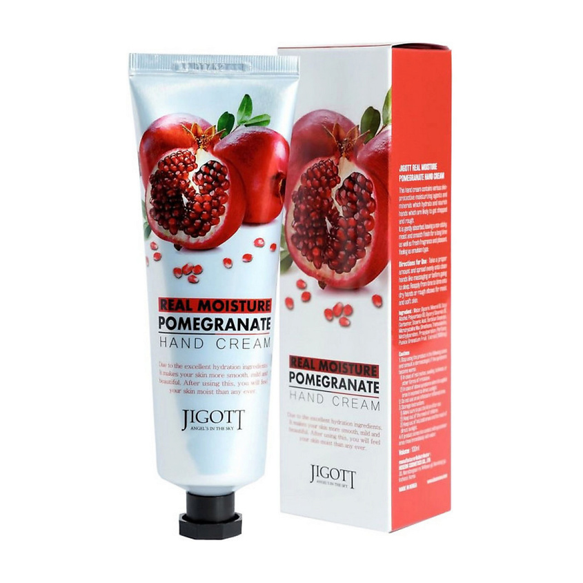 Jigott Real Moisture Pomegranate Hand Cream Увлажняющий крем для рук с экстрактом граната 100 мл 1 Jigott Real Moisture Pomegranate Hand Cream Увлажняющий крем для рук с экстрактом граната 100 мл 1