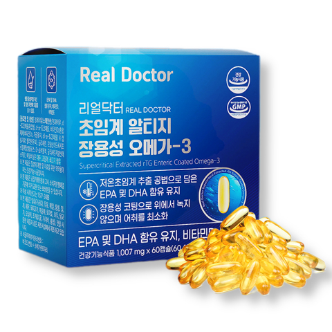 REAL DOCTOR SUPERCRITICAL ALTIJI LONG-LAYERED OMEGA 3 Сверхкритическая концентрация Растворимые Омега-3 (Содержат ЭПК и ДГК) (60 капсул) 1